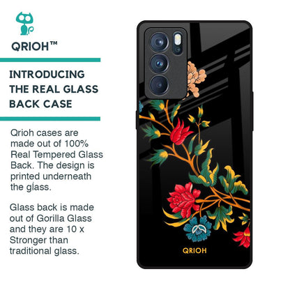 Dazzling Art Glass Case for Oppo Reno6 Pro