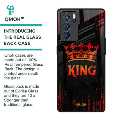 Royal King Glass Case for Oppo Reno6 Pro