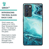 Sea Water Glass Case for Oppo Reno6 Pro