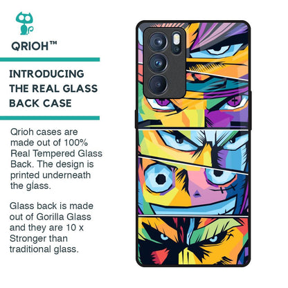 Anime Legends Glass Case for Oppo Reno6 Pro