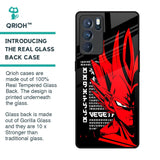 Red Vegeta Glass Case for Oppo Reno6 Pro