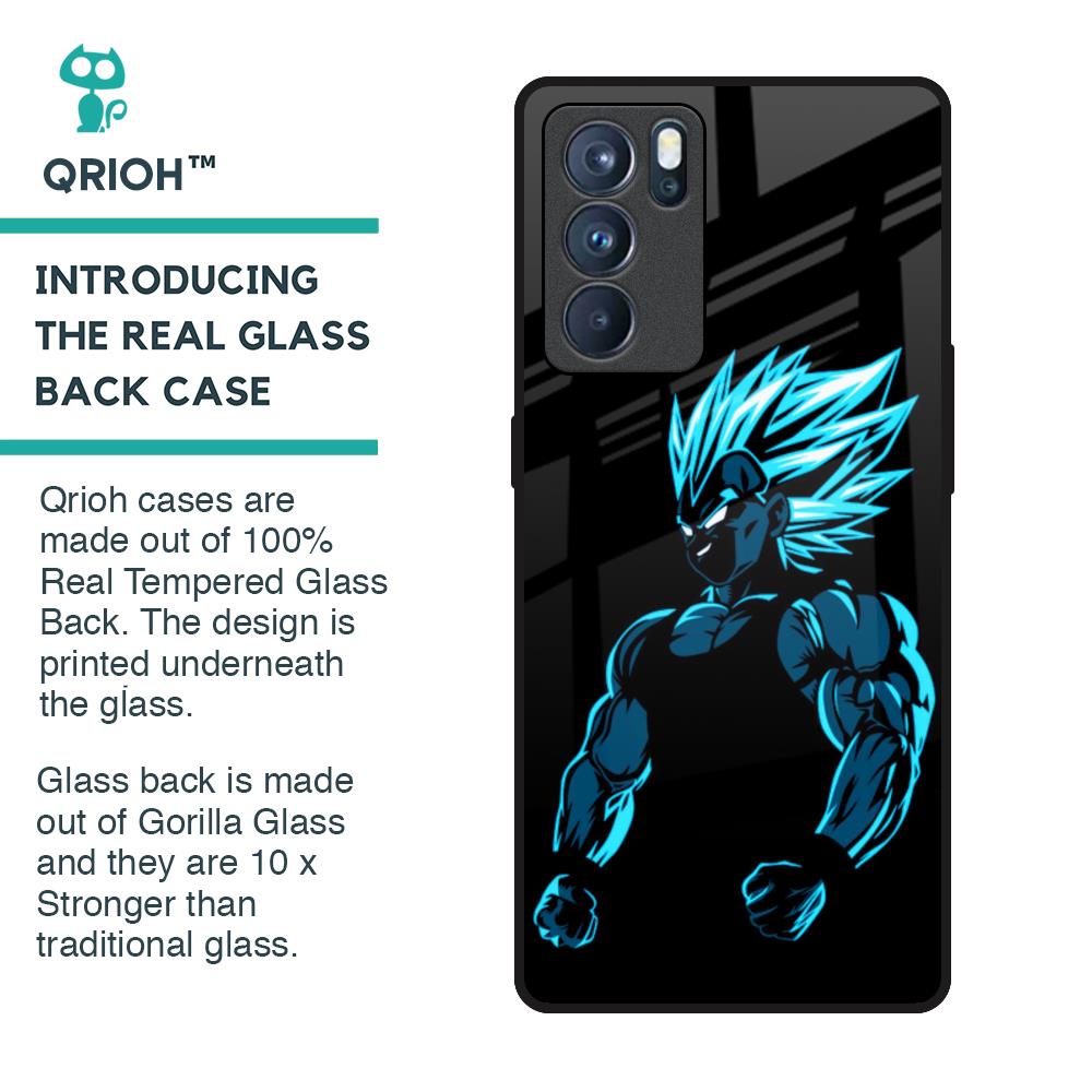 Pumped Up Anime Glass Case for Oppo Reno6 Pro
