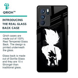 Monochrome Goku Glass Case for Oppo Reno6 Pro