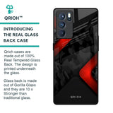 Modern Camo Abstract Glass Case for Oppo Reno6 Pro