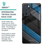 Multicolor Wooden Effect Glass Case for Oppo Reno6 Pro