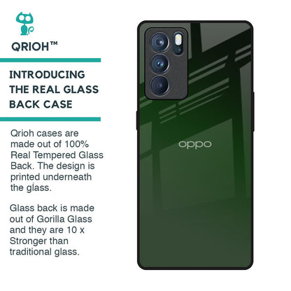 Deep Forest Glass Case for Oppo Reno6 Pro