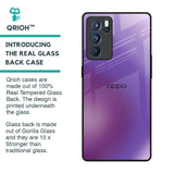 Ultraviolet Gradient Glass Case for Oppo Reno6 Pro