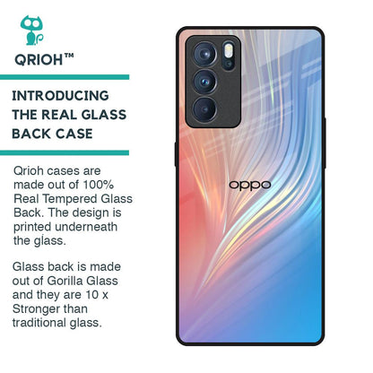 Mystic Aurora Glass Case for Oppo Reno6 Pro