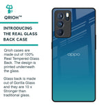 Celestial Blue Glass Case For Oppo Reno6 Pro