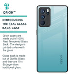 Arctic Blue Glass Case For Oppo Reno6 Pro
