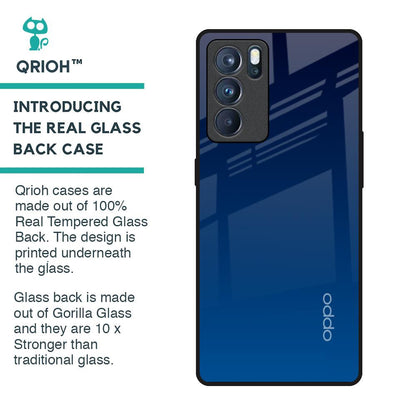 Very Blue Glass Case for Oppo Reno6 Pro