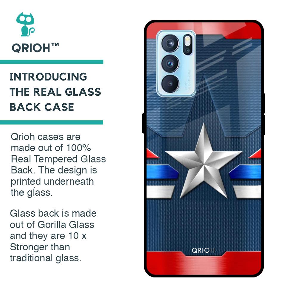 Brave Hero Glass Case for Oppo Reno6 Pro