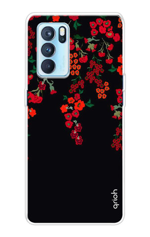Floral Deco Oppo Reno6 Pro Back Cover