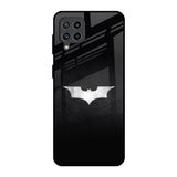 Super Hero Logo Samsung Galaxy F22 Glass Back Cover Online