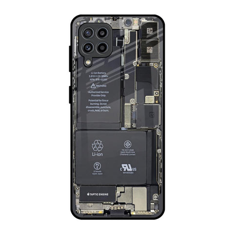Skeleton Inside Samsung Galaxy F22 Glass Back Cover Online