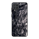 Cryptic Smoke Samsung Galaxy F22 Glass Back Cover Online