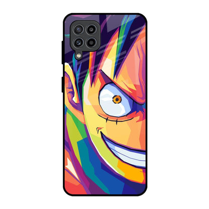 Monkey Wpap Pop Art Samsung Galaxy F22 Glass Back Cover Online
