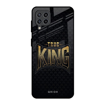 True King Samsung Galaxy F22 Glass Back Cover Online