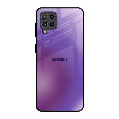 Ultraviolet Gradient Samsung Galaxy F22 Glass Back Cover Online