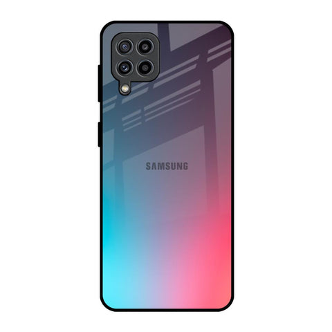 Rainbow Laser Samsung Galaxy F22 Glass Back Cover Online