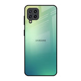 Dusty Green Samsung Galaxy F22 Glass Back Cover Online