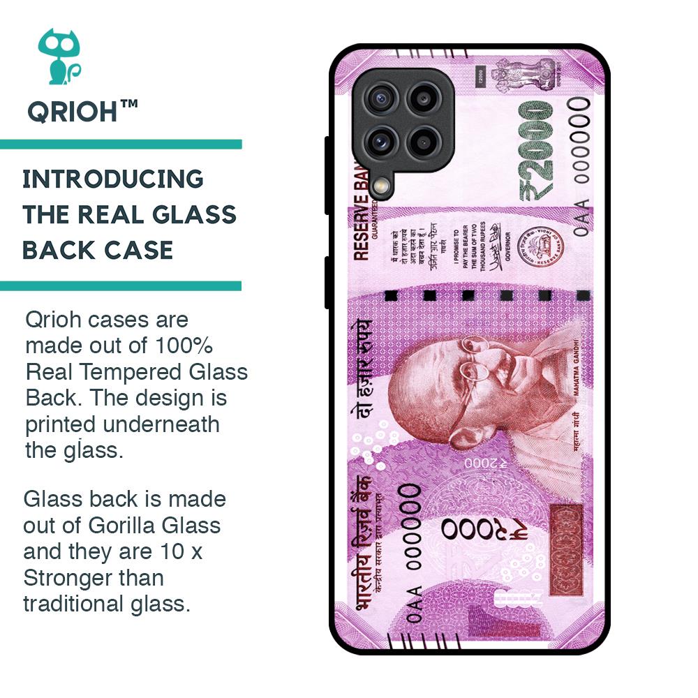 Stock Out Currency Glass Case for Samsung Galaxy F22