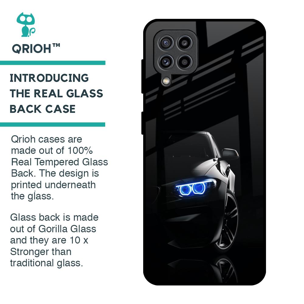 Car In Dark Glass Case for Samsung Galaxy F22