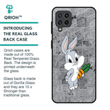 Cute Baby Bunny Glass Case for Samsung Galaxy F22