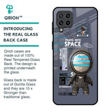 Space Travel Glass Case for Samsung Galaxy F22