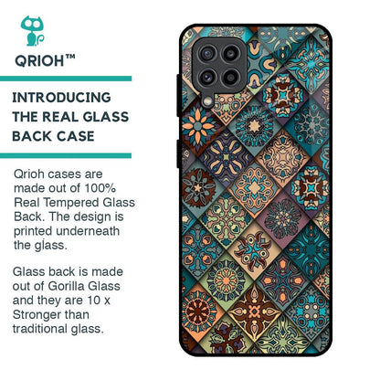 Retro Art Glass Case for Samsung Galaxy F22