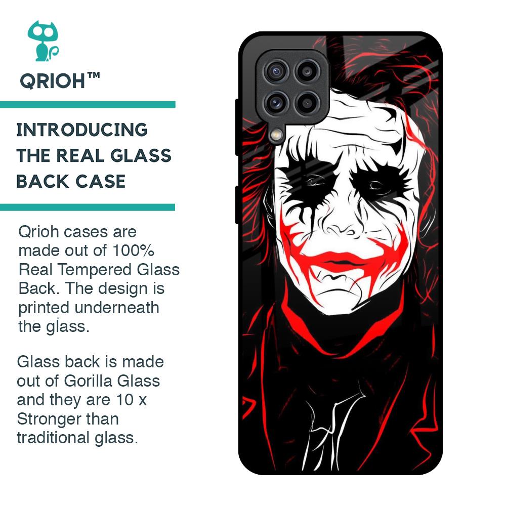 Life In Dark Glass Case For Samsung Galaxy F22