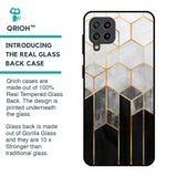 Tricolor Pattern Glass Case for Samsung Galaxy F22