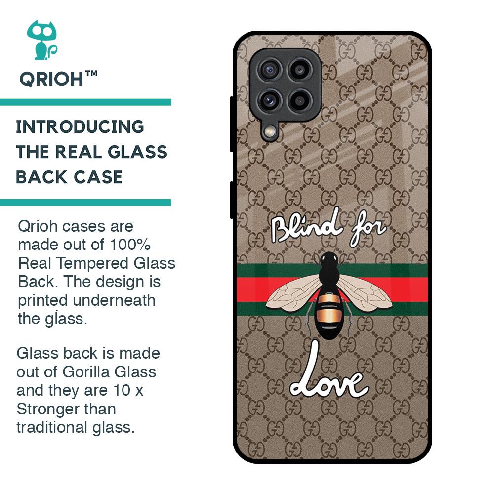 Blind For Love Glass Case for Samsung Galaxy F22