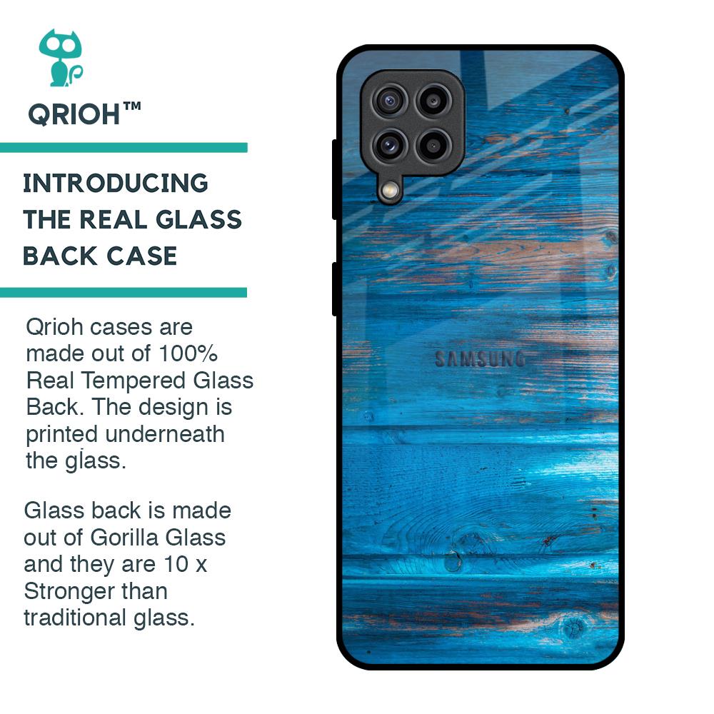 Patina Finish Glass case for Samsung Galaxy F22