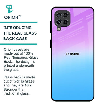 Unicorn Pattern Glass Case for Samsung Galaxy F22