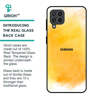 Rustic Orange Glass Case for Samsung Galaxy F22