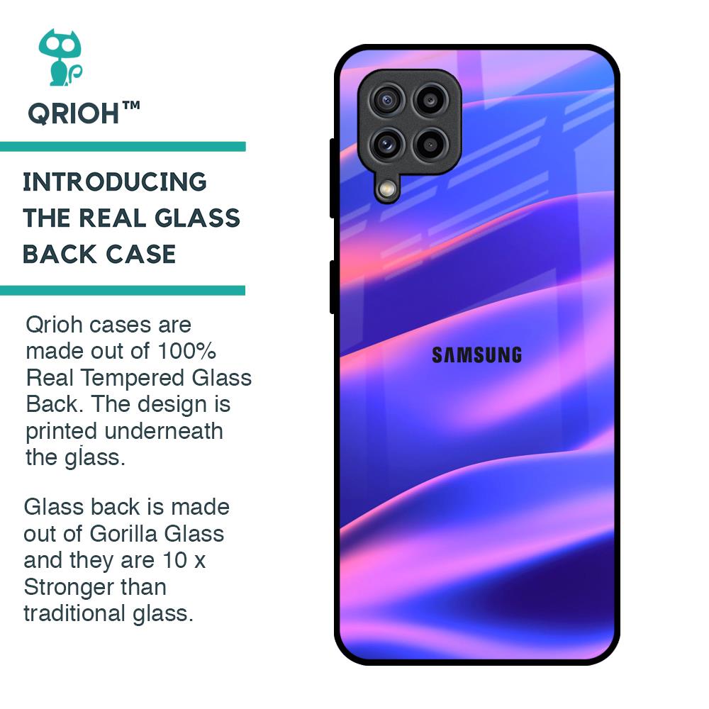 Colorful Dunes Glass Case for Samsung Galaxy F22