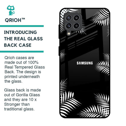 Zealand Fern Design Glass Case For Samsung Galaxy F22