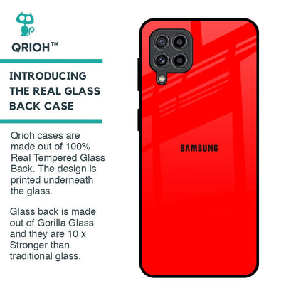 Blood Red Glass Case for Samsung Galaxy F22