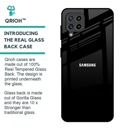 Jet Black Glass Case for Samsung Galaxy F22
