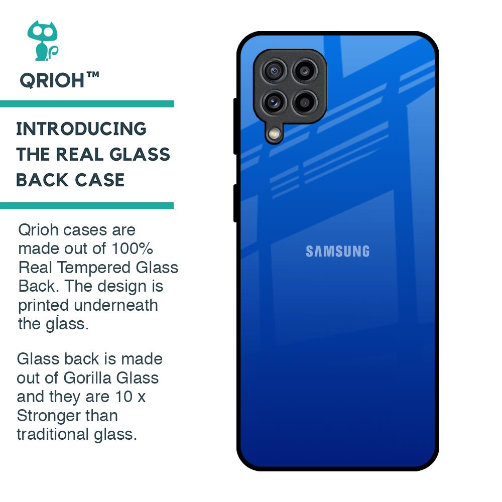 Egyptian Blue Glass Case for Samsung Galaxy F22
