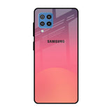 Sunset Orange Samsung Galaxy F22 Glass Cases & Covers Online