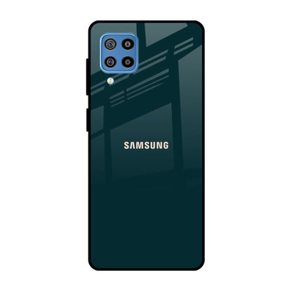 Hunter Green Samsung Galaxy F22 Glass Cases & Covers Online