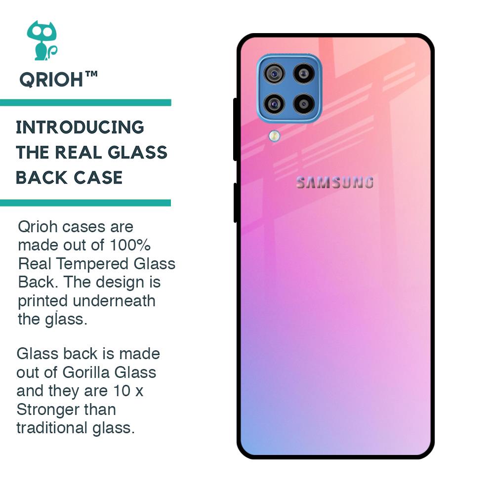 Dusky Iris Glass case for Samsung Galaxy F22