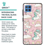 Balloon Unicorn Glass case for Samsung Galaxy F22