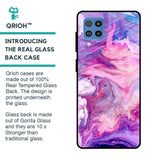 Cosmic Galaxy Glass Case for Samsung Galaxy F22