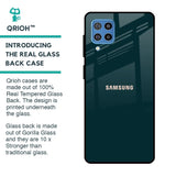 Hunter Green Glass Case For Samsung Galaxy F22