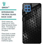 Dark Abstract Pattern Glass Case For Samsung Galaxy F22
