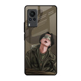 Blind Fold Vivo X60 PRO Glass Back Cover Online