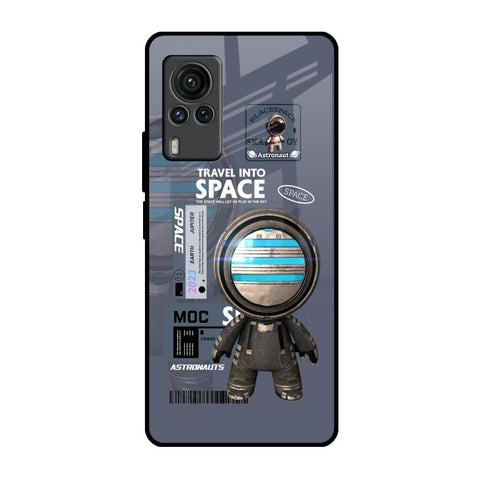 Space Travel Vivo X60 PRO Glass Back Cover Online